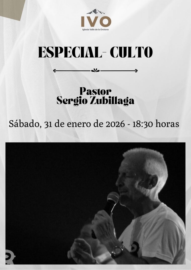 Cartel de visita Pastor Zubillaga